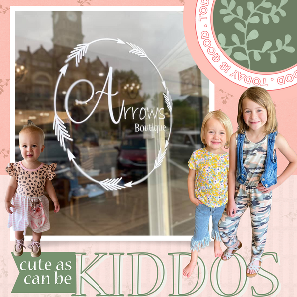 Arrows Boutique | Shop Our Children's Collection | Family Fashion Boutique Located in Liberty, Indiana | Psalms 127:4-5